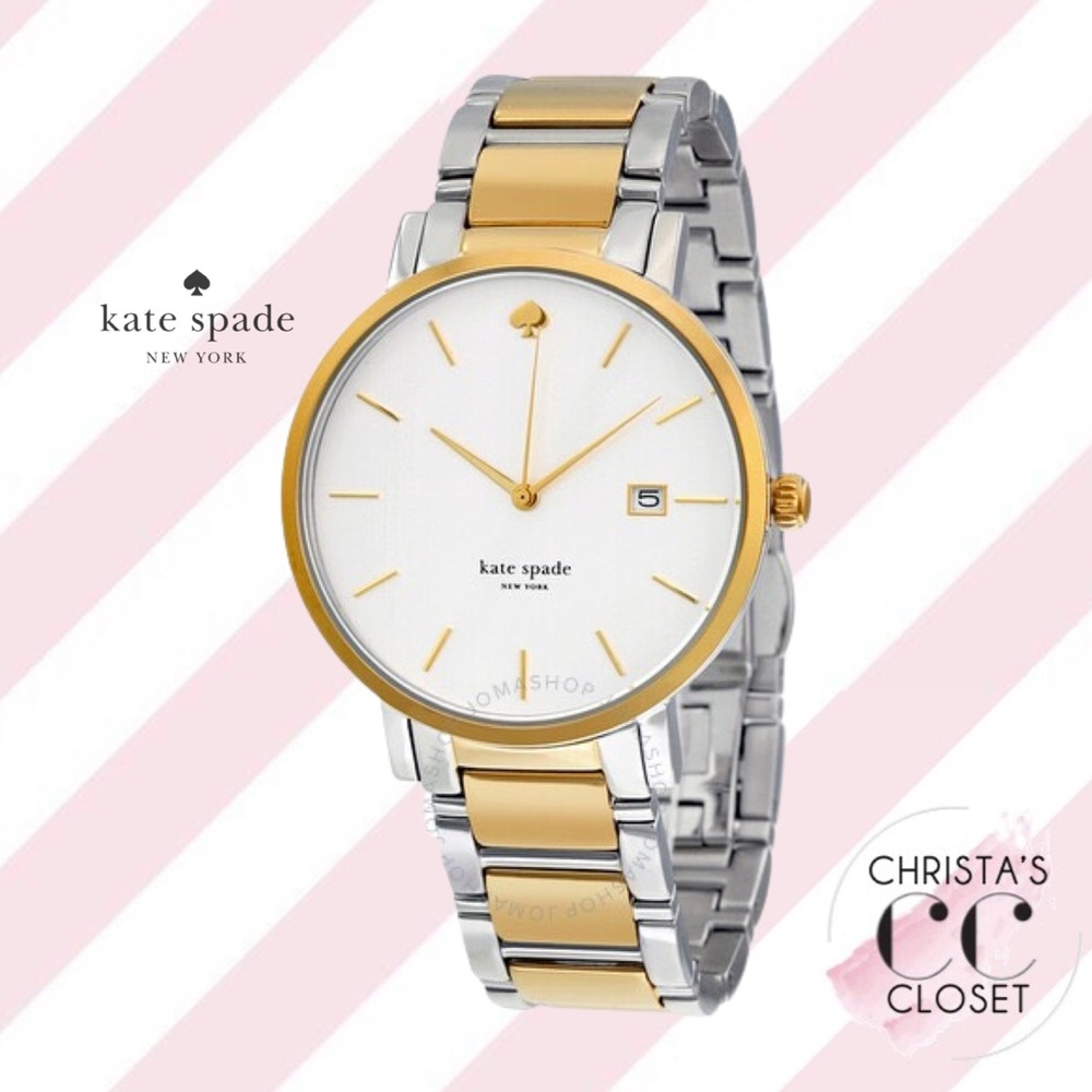 Kate Spade Two-Tone Silver+Gold Watch